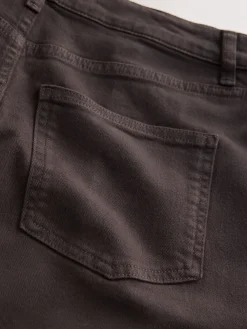 Chocoladebruin - Denim midikokerrok*Next Online