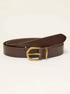 - FatFace effen leren riem*Fat Face