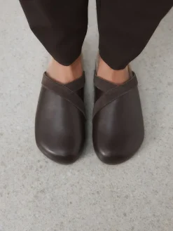 - Forever Comfort Leather Clean Footbed Clogs*Next Sale