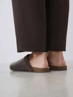 - Forever Comfort Leather Clean Footbed Clogs*Next Sale