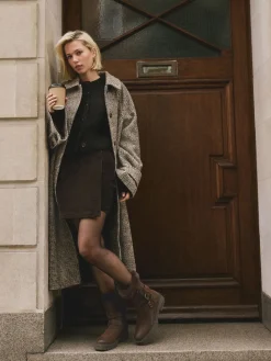 - Forever Comfort® enkellaarzen met dubbele gesp en voering van imitatiebont*Next Online