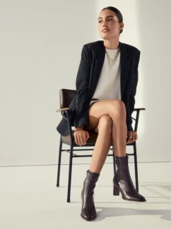 - Forever Comfort® enkellaarsjes met ronde neus*Next