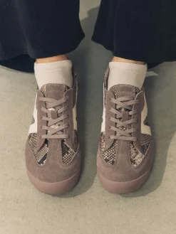 - Forever Comfort® Slimeline Side Stripe Lace Up Trainers*Next Discount