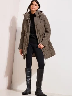 - halflange gewatteerde jas*Friends Like These Outlet