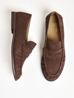 - Flat Ruched Comfort Slip On Penny Loafers*Friends Like These Clearance