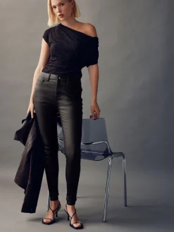 - Gecoate denim skinny jeans*Next Hot