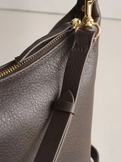 Chocoladebruin - Hand Held Leather Bag*Next Best