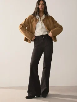 - High Rise Stretch Flare Jeans*Next New