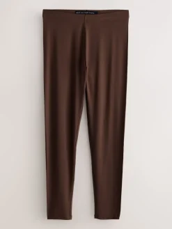 Chocoladebruin - Lange legging*Next New