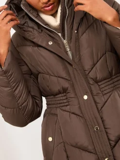 - Lange dubbellaagse Gevoerde jas*Lipsy Discount