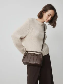Chocoladebruin - Panel Cross-Body Bag*Next Clearance