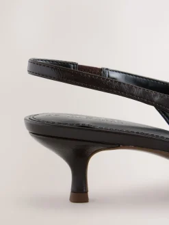 - Punt Toe Lage Slingback Naaldhak Schoenen*Next Online