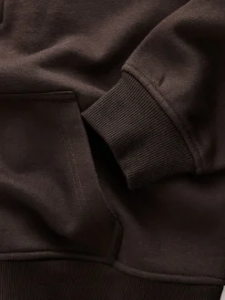 - Relaxed fit sweatshirt van zware katoenrijke jersey met ritssluiting bij de hals*Next Best