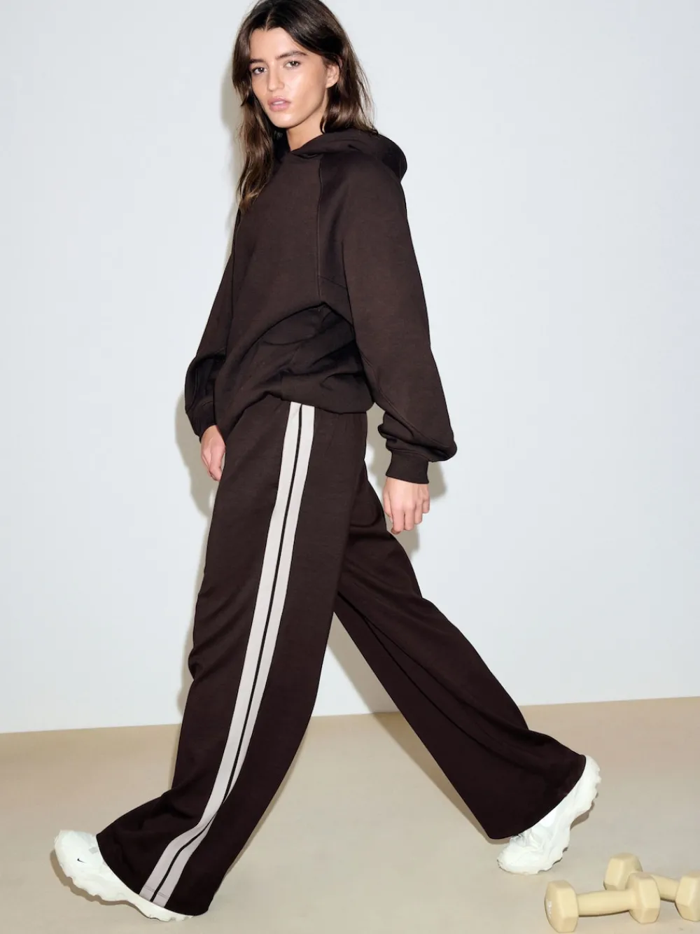 - Relaxte zware hoodie met normale lengte*Next New