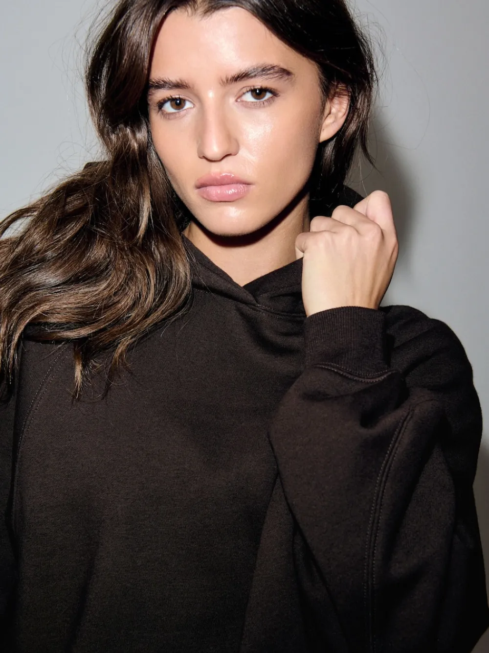 - Relaxte zware hoodie met normale lengte*Next New