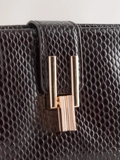 Chocoladebruin - Ruime clutch*Next Outlet