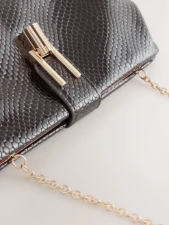 Chocoladebruin - Ruime clutch*Next Outlet