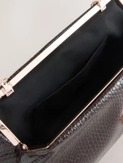 Chocoladebruin - Ruime clutch*Next Outlet