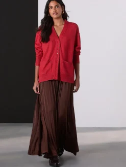 - Satin Pleated Maxi Skirt*Next Discount