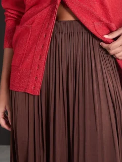 - Satin Pleated Maxi Skirt*Next Discount