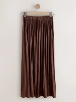 - Satin Pleated Maxi Skirt*Next Discount