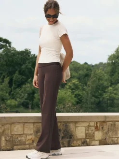 - Geribde wijde legging*self. Discount