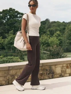 - Geribde wijde legging*self. Discount