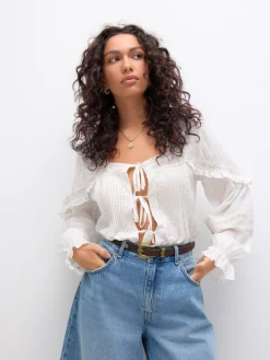 Chocoladebruin - Skinny PU Domed Stud Belt*Next Clearance