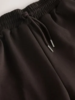 Chocoladebruin - Slinky trainingsbroek met wijde pijpen en zijstrepen*Next Discount