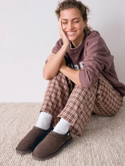 - Suède Shoot pantoffels*Next Outlet