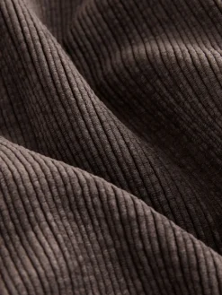 Chocoladebruin - Wijde pijpen zachte corduroy broeken*Next Clearance