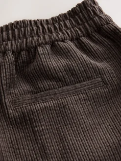 Chocoladebruin - Wijde pijpen zachte corduroy broeken*Next Clearance