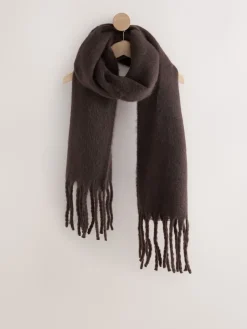 - Zware sjaal van geborstelde stof*Next Outlet