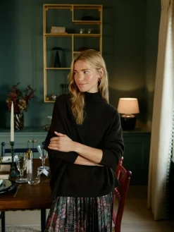 - 2-In-1 Knitted Jumper with Pleated Midi Skirt*Next New