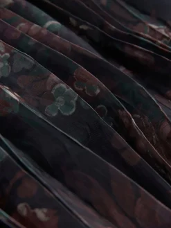 - 2-In-1 Knitted Jumper with Pleated Midi Skirt*Next New