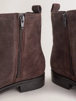 Chocoladebruin suède - Forever Comfort® Chelsea-enkellaarzen*Next Clearance