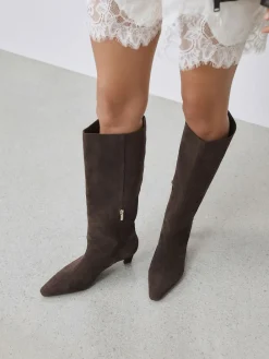 - Forever Comfort® Knee High Chisel Toe Heeled Boots*Next Outlet