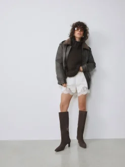 - Forever Comfort® Knee High Chisel Toe Heeled Boots*Next Outlet