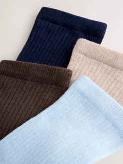 - 4 Paar geribbelde enkelsokken*Next Sale