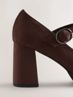 - Forever Comfort® Brogue Mary Jane Platform Blokhakken met Plateauzool*Next Clearance