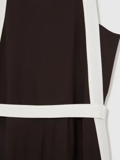 - Salma Colourblock Wide Leg Belted Jumpsuit*Reiss Discount