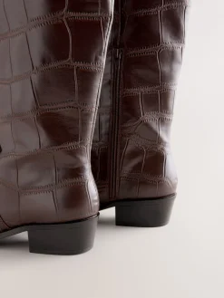 - Forever Comfort® Chisel Toe Knee High Boots*Next Hot