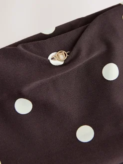 Chocolate Brown/Cream Spot - Bikinibroekjes*Next