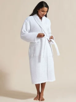 Waffle Weave Kimono Style Robe*Christy Online