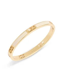 Signature Horse & Carriage Cut Out Bangle Bracelet*Coach Best