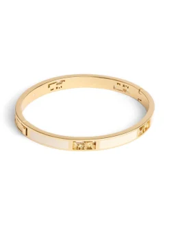 Signature Horse & Carriage Cut Out Bangle Bracelet*Coach Best