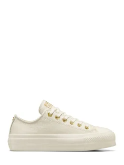 Chuck Taylor All Star Lift Mono leren lage sneakers*Converse Outlet