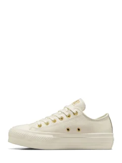 Chuck Taylor All Star Lift Mono leren lage sneakers*Converse Outlet