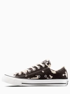 Pony Suede Cow Print All Over Low Trainers*Converse Outlet