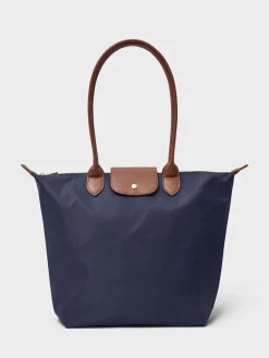 Classic Zip Top Nylon Tote Bag*Crew Clothing